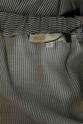 Robe Maje Noir en Synthétique