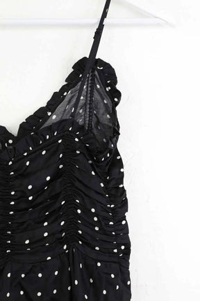 Robe Maje Noir en Synthétique