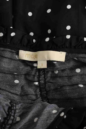 Robe Maje Noir en Synthétique