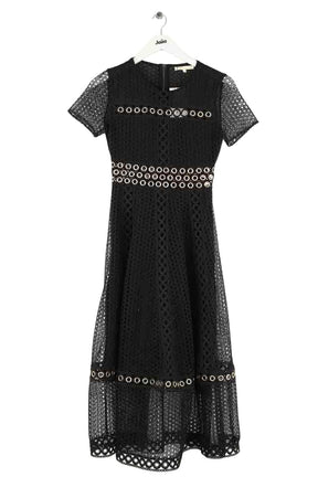 Robe Maje Noir en Synthétique, taille S - Seconde Main