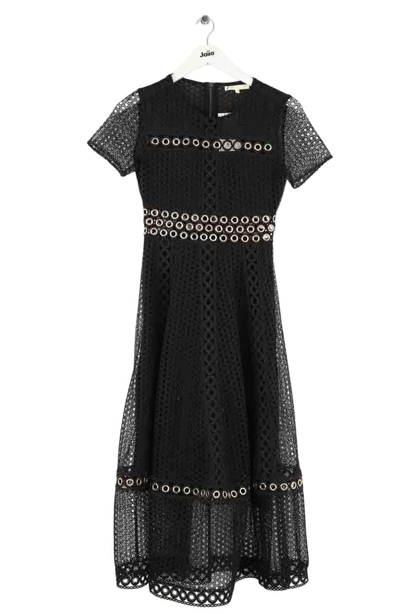 Robe Maje Noir en Synthétique, taille S - Seconde Main