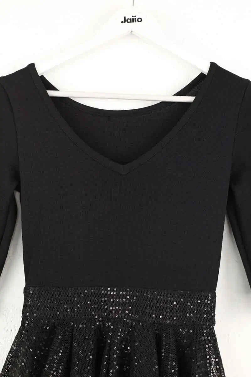 Robe Maje Noir en Synthétique