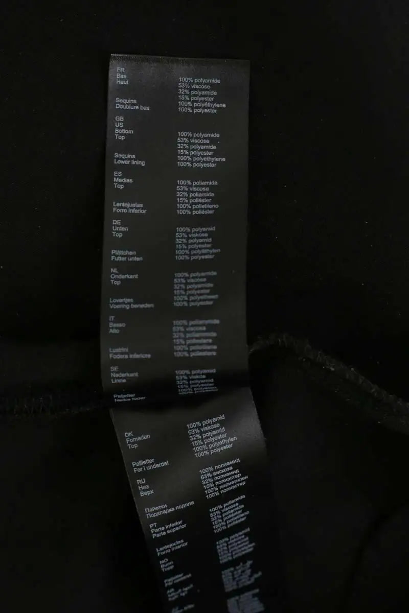 Robe Maje Noir en Synthétique