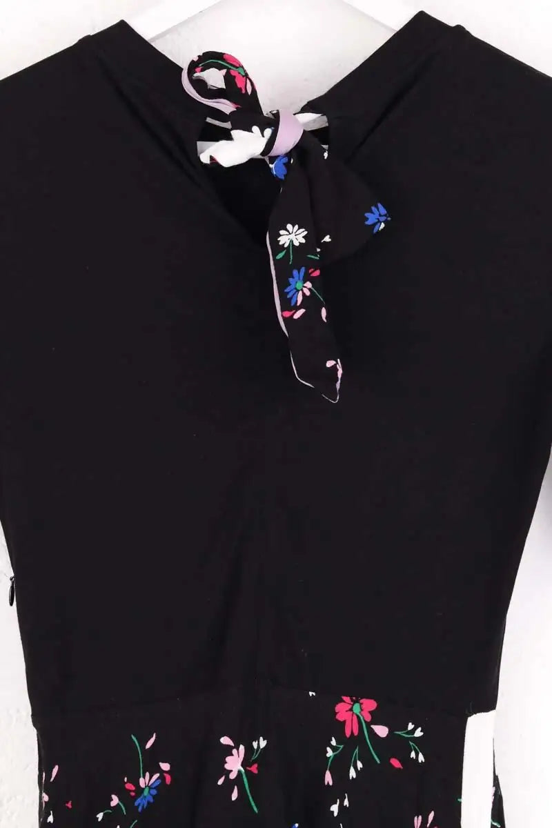 Robe Maje Noir en Synthétique