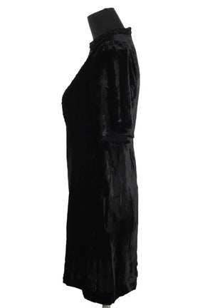 Robe Maje Noir en Viscose