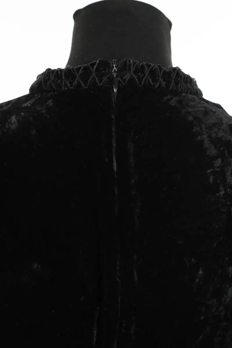 Robe Maje Noir en Viscose