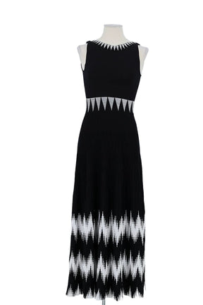 Robe Maje Noir en Viscose, taille M - Seconde Main