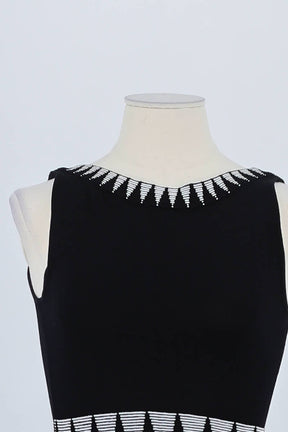 Robe Maje Noir en Viscose