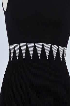 Robe Maje Noir en Viscose