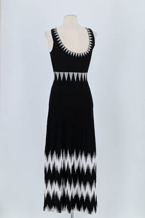 Robe Maje Noir en Viscose