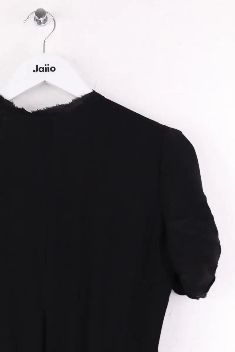 Robe Maje Noir en Viscose