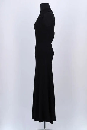 Robe Maje Noir en Viscose