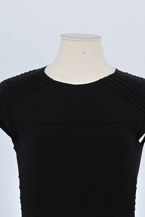 Robe Maje Noir en Viscose