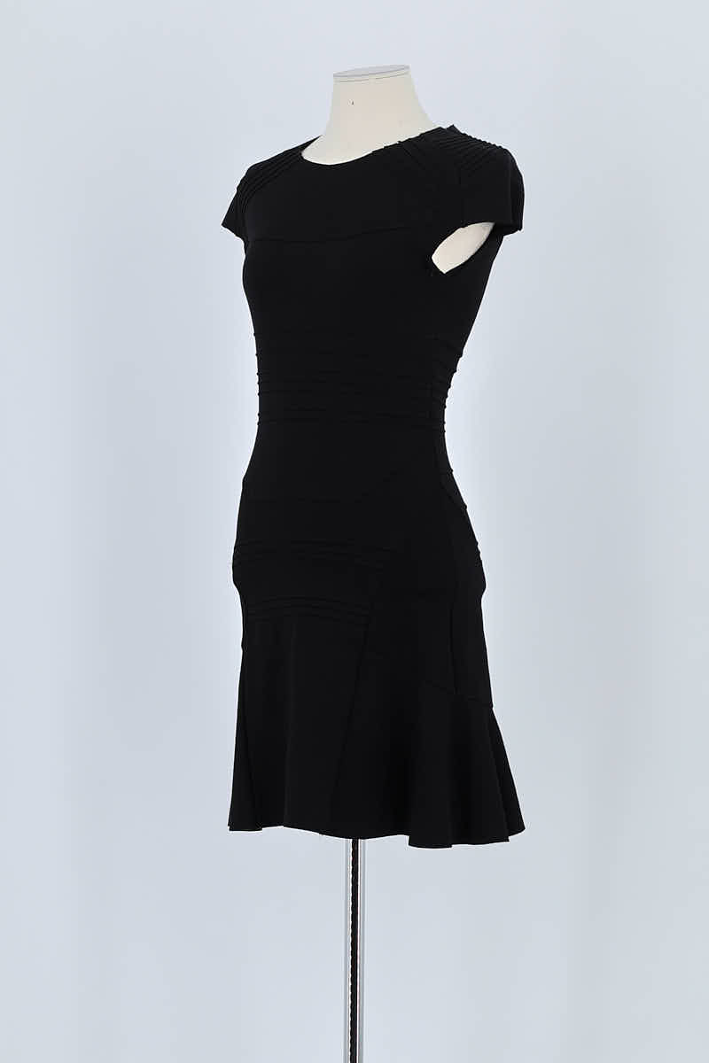 Robe Maje Noir en Viscose