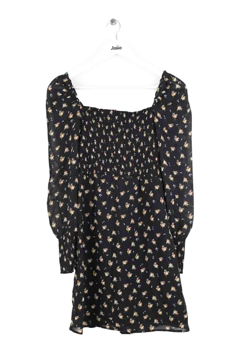 Robe Maje Noir en Viscose, taille S - Seconde Main