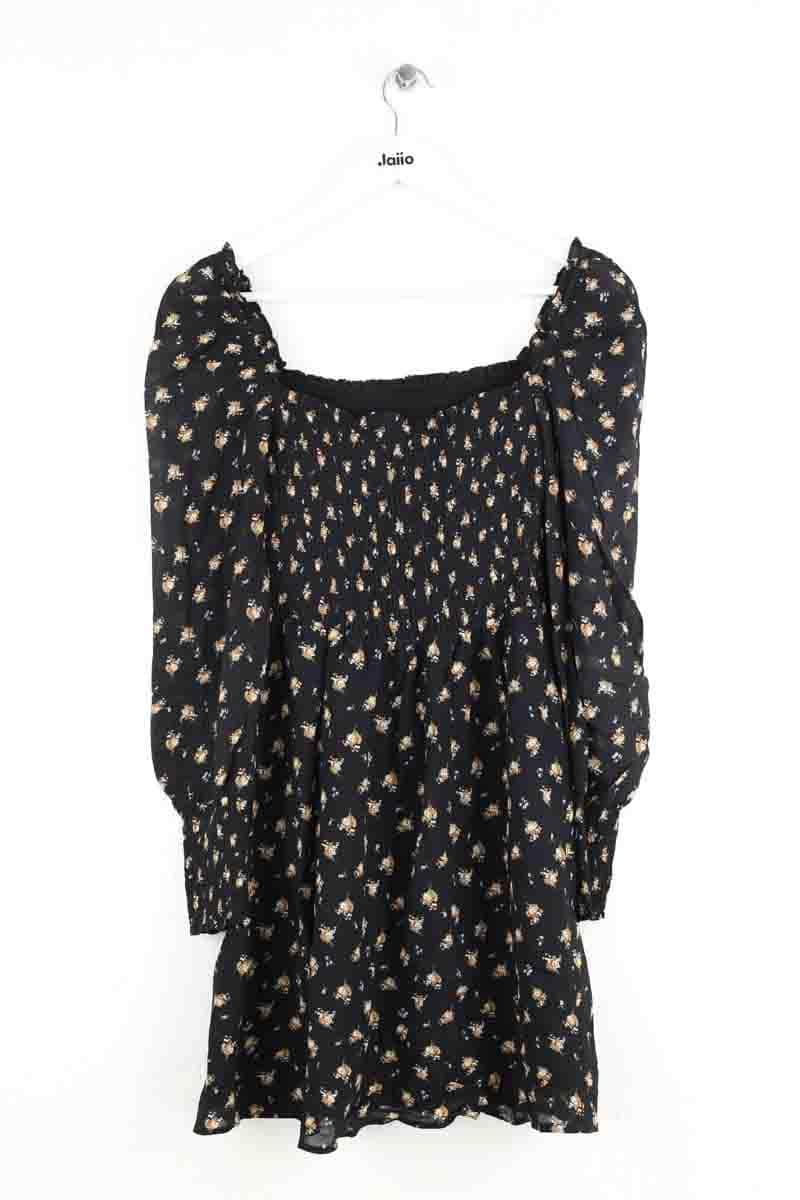 Robe Maje Noir en Viscose
