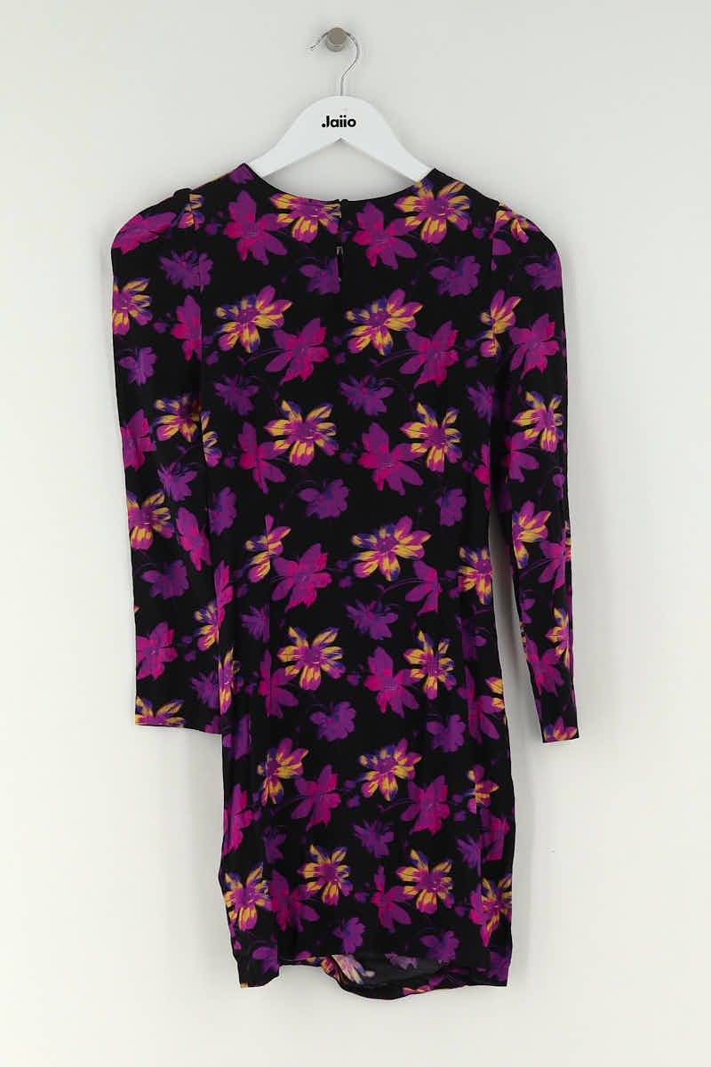 Robe Maje Noir en Viscose