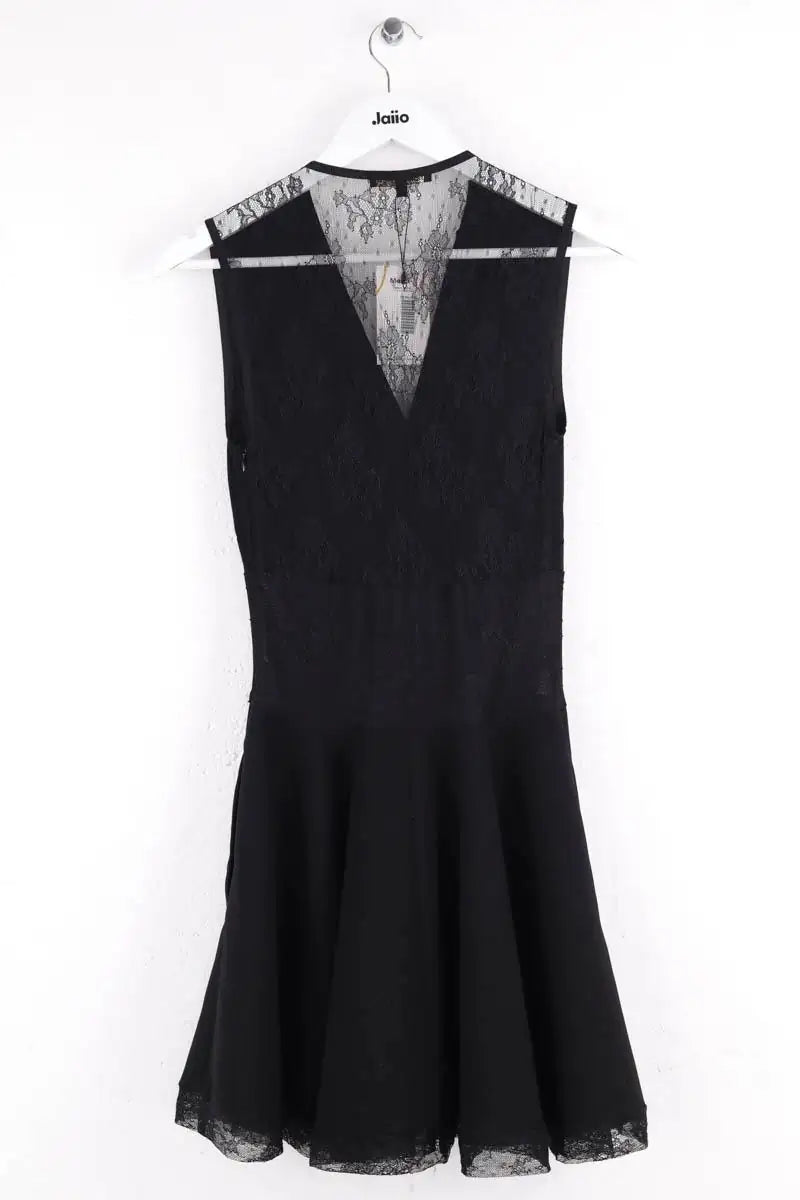 Robe Maje Noir en Viscose