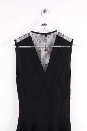 Robe Maje Noir en Viscose