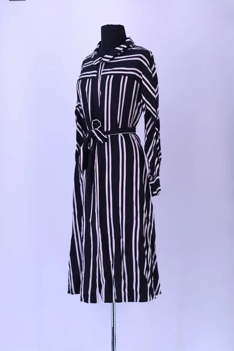 Robe Maje Noir en Viscose