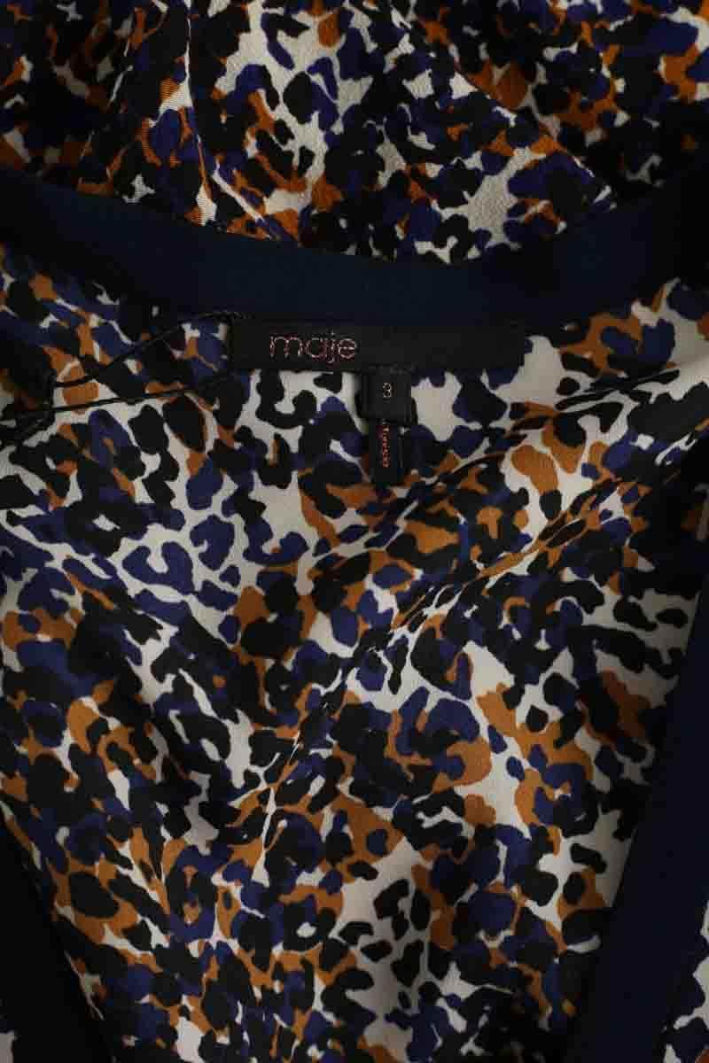 Robe Maje Orange en Polyester