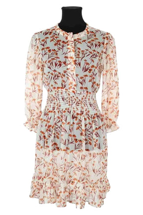 Robe Maje Orange en Polyester, taille S - Seconde Main