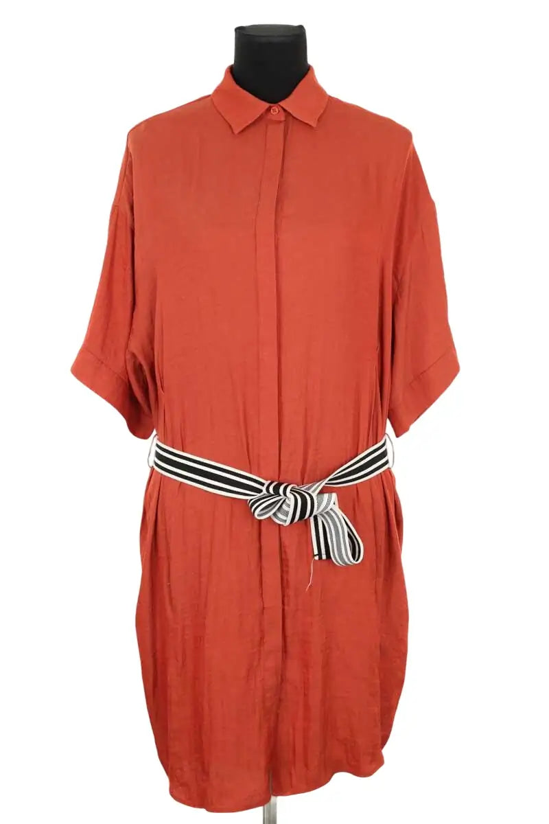 Robe Maje Orange en Polyester, taille TU - Seconde Main