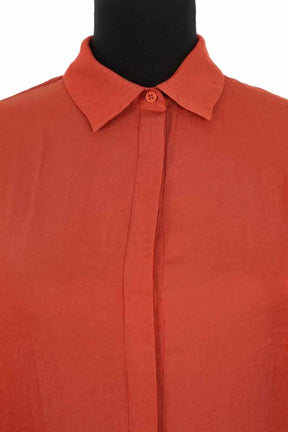 Robe Maje Orange en Polyester