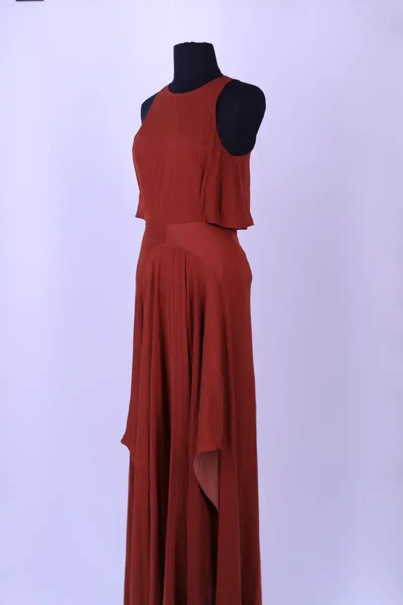 Robe Maje Orange en Synthétique