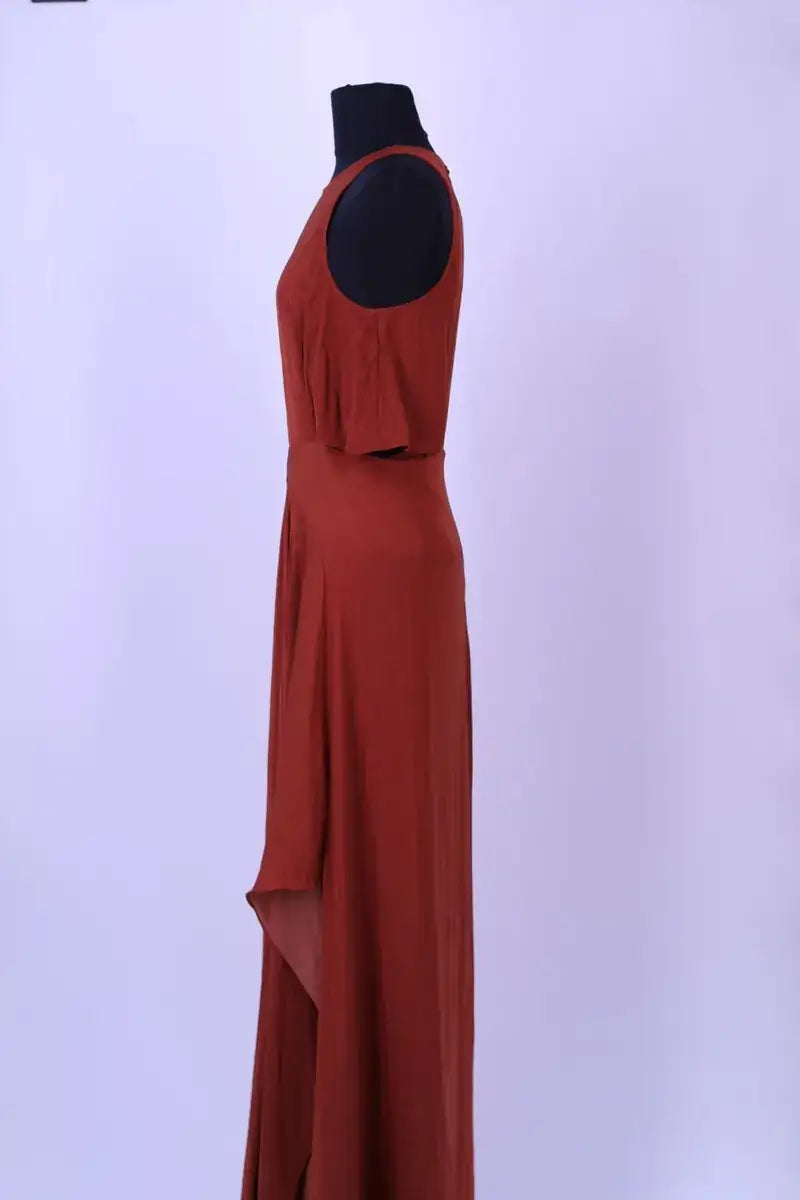 Robe Maje Orange en Synthétique