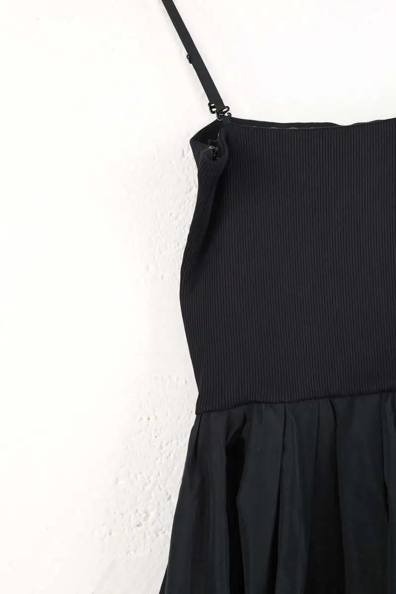 Robe Maje Rabiana Noir en Polyester