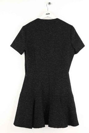 Robe Maje Rateau Noir en Coton