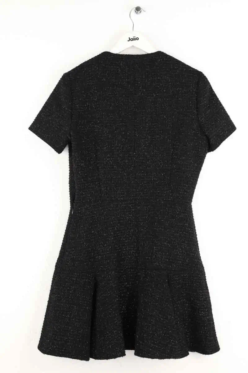 Robe Maje Rateau Noir en Coton
