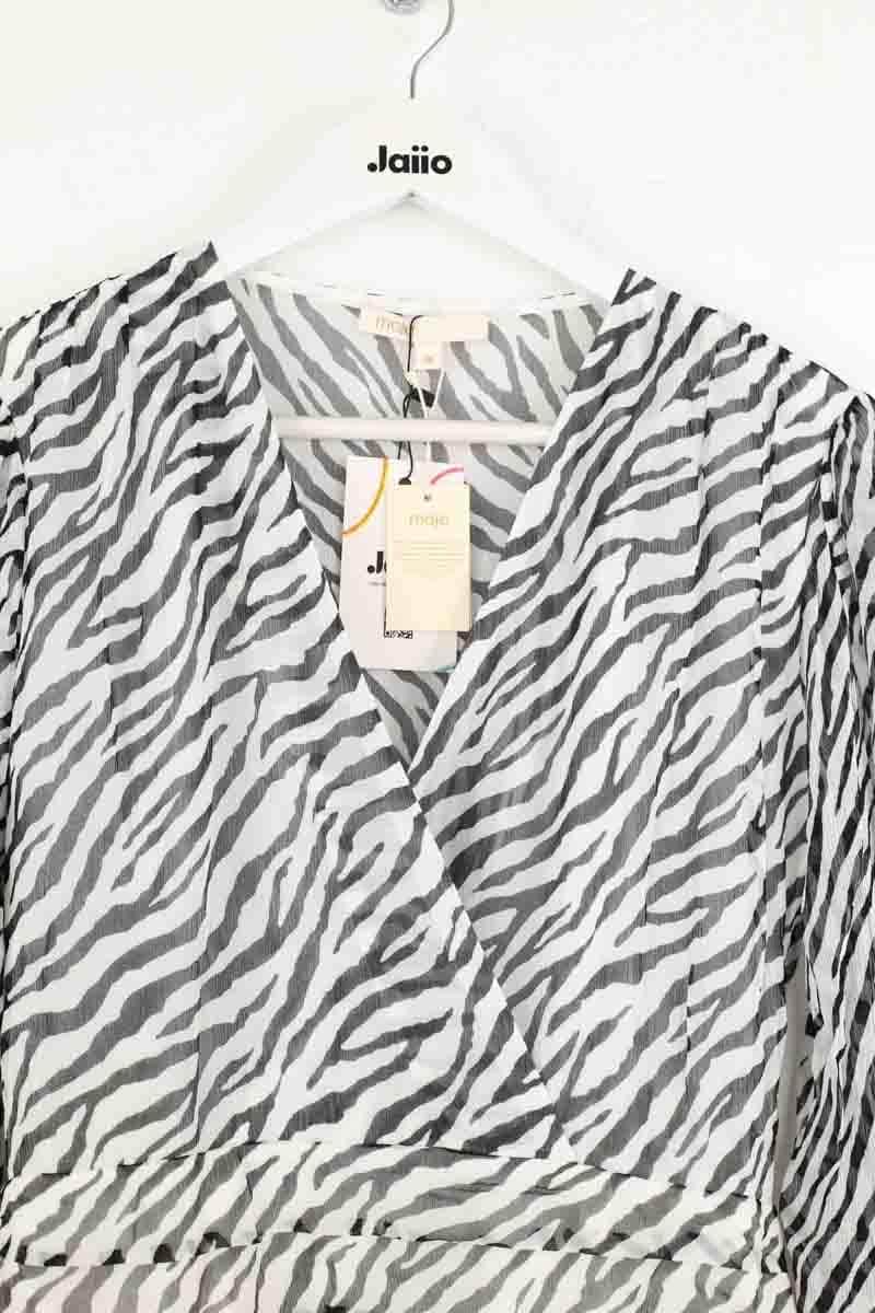 Robe Maje Ribane Noir en Viscose