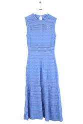 Robe Maje Rilouva Bleu en Viscose, taille M - Seconde Main