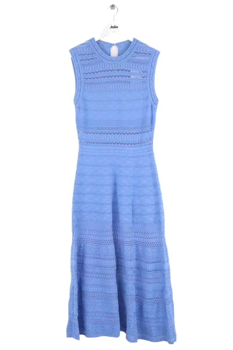 Robe Maje Rilouva Bleu en Viscose, taille M - Seconde Main