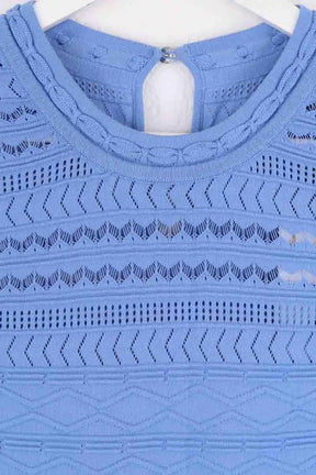 Robe Maje Rilouva Bleu en Viscose