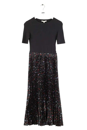 Robe Maje Riplita Noir en Polyester, taille S - Seconde Main