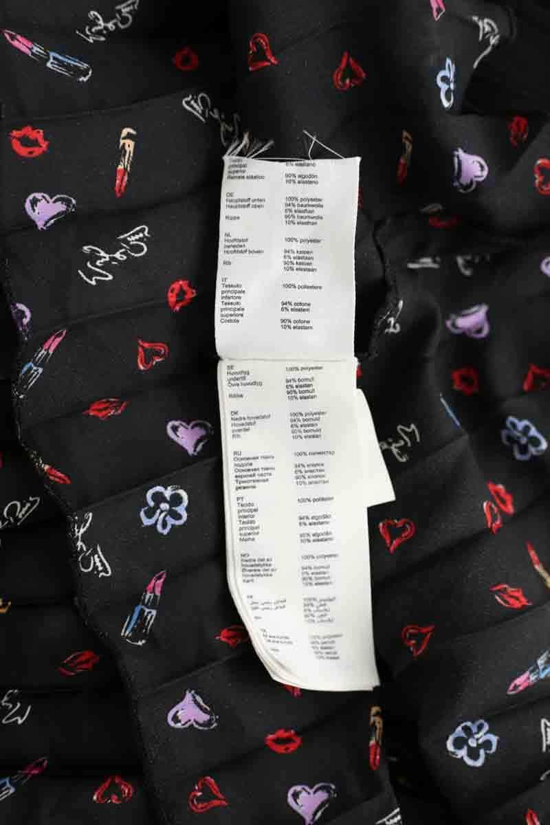 Robe Maje Riplita Noir en Polyester