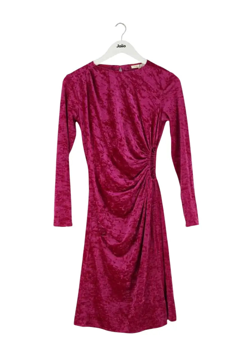 Robe Maje Rose en Synthétique, taille M - Seconde Main