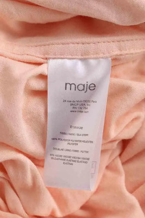 Robe Maje Rose en Synthétique