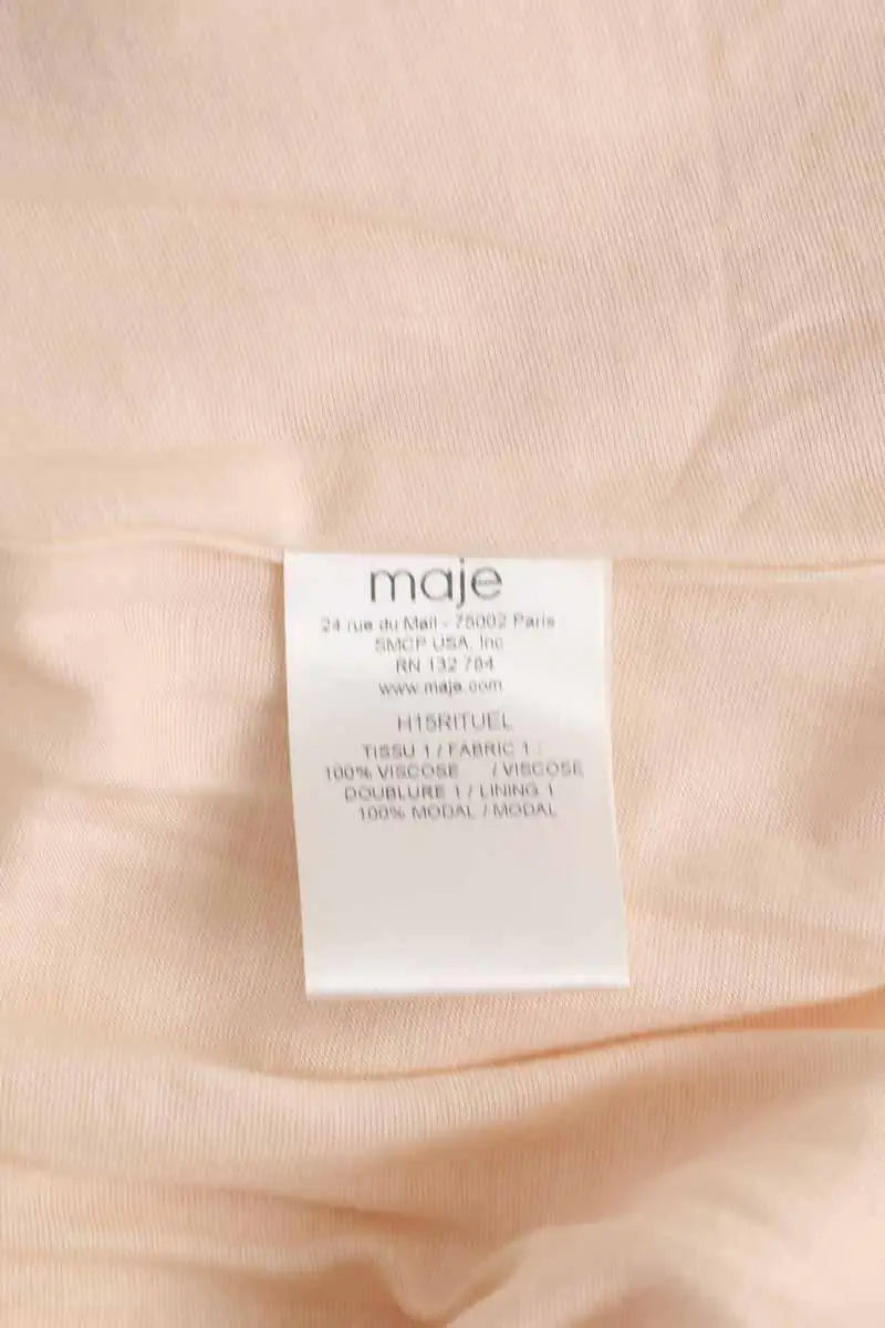 Robe Maje Rose en Viscose