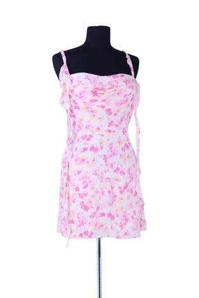 Robe Maje Rose en Viscose, taille S - Seconde Main