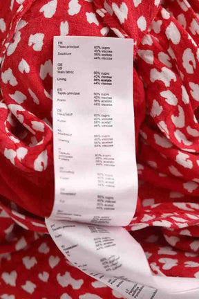 Robe Maje Rouge en Coton