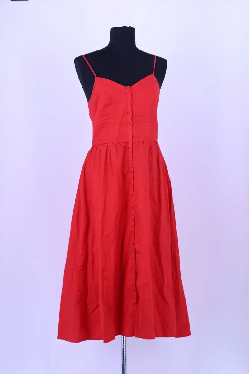 Robe Maje Rouge en Coton