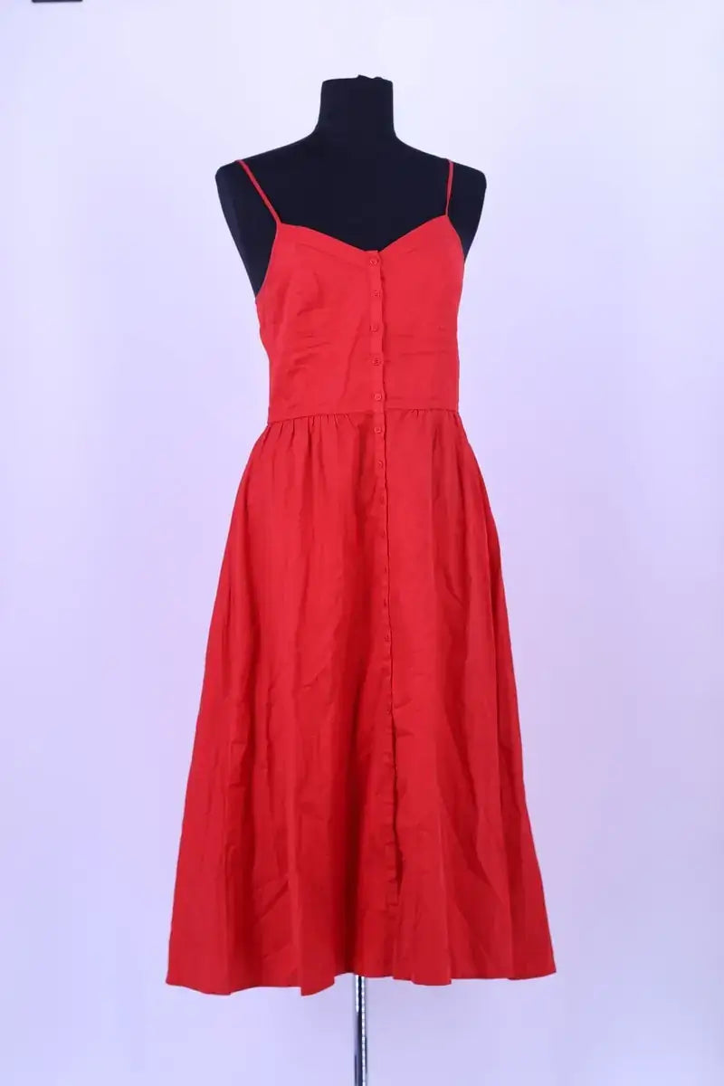Robe Maje Rouge en Coton