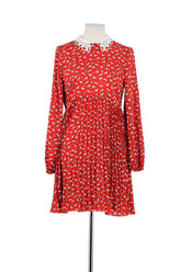 Robe Maje Rouge en Polyester, taille M - Seconde Main