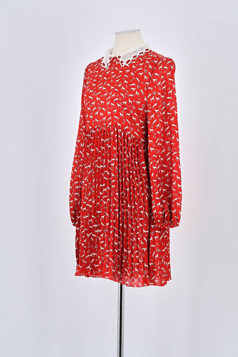 Robe Maje Rouge en Polyester