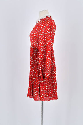 Robe Maje Rouge en Polyester