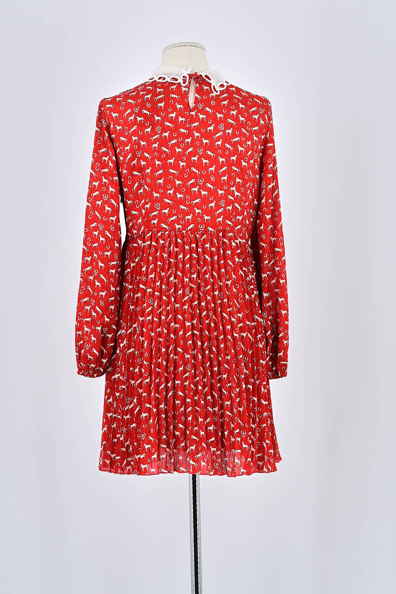 Robe Maje Rouge en Polyester